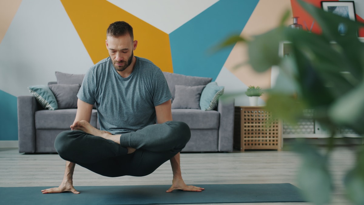 Downward Facing Dog stretch pose